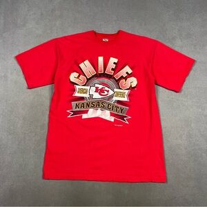 Vintage MLB Red Kansas City Chiefs Short Sleeve Tee 1994